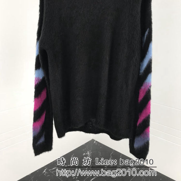 OWBLACK BRUSHED KNITWEAR Knitwear 針織拉絨馬海毛 毛衣定制面料 OS寬鬆版型 情侶款 ydi2441